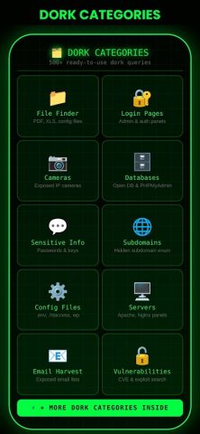 Dorks — Hack для Android — скриншот 2