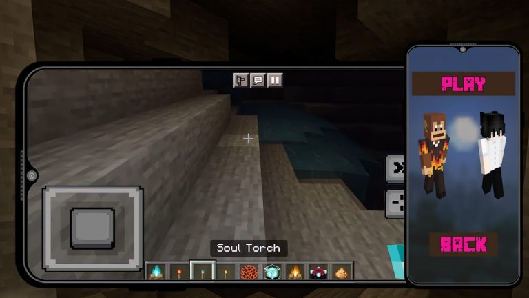 Dynamic Light Mod Minecraft PE — скриншот 5