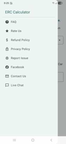 ERC Calculator для Android — скриншот 5
