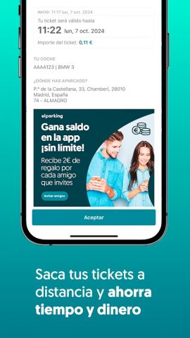 ElParking-App para conductores для Android — скриншот 5