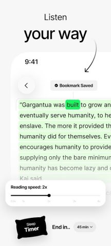 ElevenReader: Read Books Aloud — скриншот 5