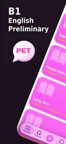 English B1 Preliminary (PET) для Android — скриншот 1