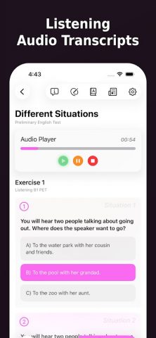 English B1 Preliminary (PET) для Android — скриншот 5