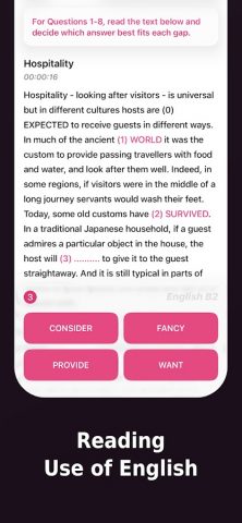 English B2 First (FCE) для Android — скриншот 4