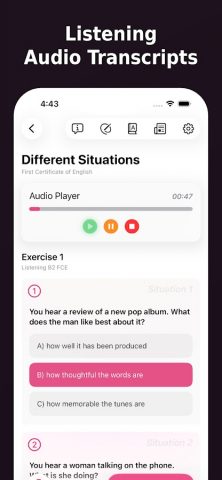 English B2 First (FCE) для Android — скриншот 5