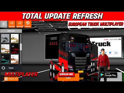 Обложка трейлера European Truck Multiplayer