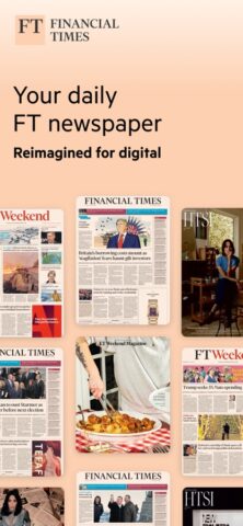 FT Digital Edition для iOS — скриншот 1