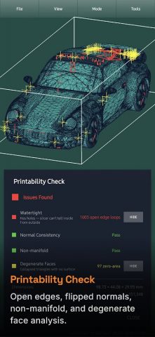 Fast STL Viewer для Android — скриншот 4