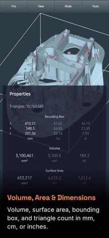 Fast STL Viewer для Android — скриншот 5