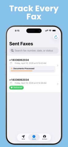 Faxeau: Send Fax from Phone для iOS — скриншот 4
