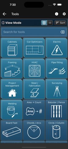 Feet & Inch Construction Calc для Android — скриншот 2