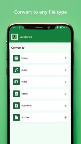 File Converter для Android — скриншот 1