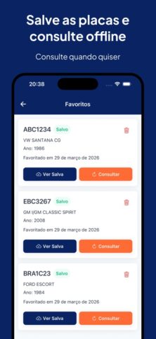 Fipe Placa: Tabela e IPVA для iOS — скриншот 4
