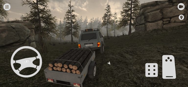 Forest Roads. Niva для iOS — скриншот 1