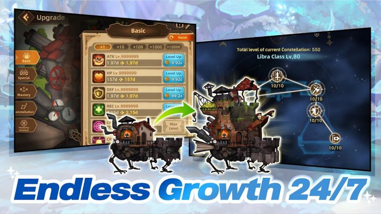 Fortress Saga: AFK RPG для Android — скриншот 3