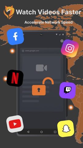 Fox VPN — Fast & Secure — скриншот 1