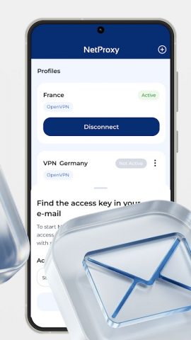 Free VPN Client — NetProxy для Android — скриншот 3