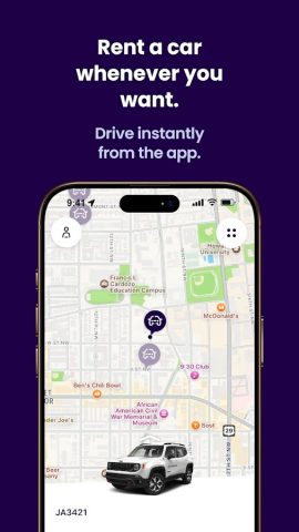 Free2move | Car Share & Rental для Android — скриншот 1