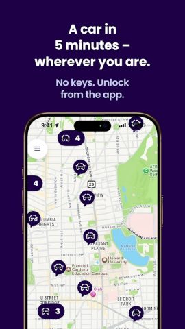Free2move | Car Share & Rental для Android — скриншот 2