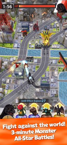 GODZILLA BATTLE LINE для iOS — скриншот 2