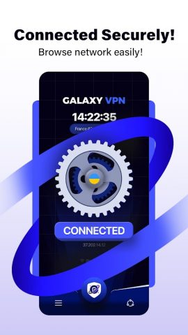 Galaxy VPN: Secure & Unlimited для Android — скриншот 2