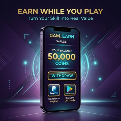 GamEarn: Play & Earn Rewards для Android — скриншот 2