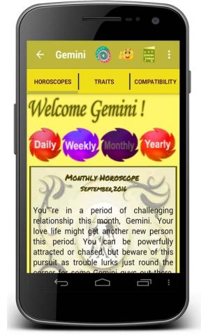 Gemini для Android — скриншот 2
