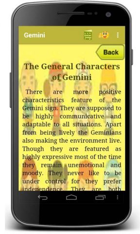 Gemini для Android — скриншот 4