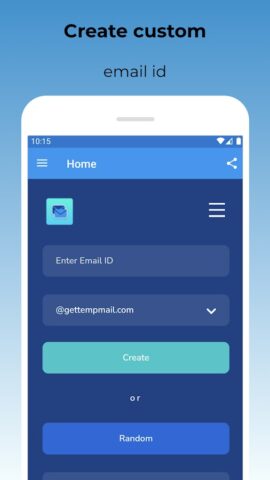 GetTempMail — Временная почта для Android — скриншот 4