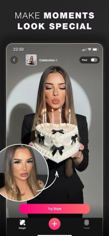 Glam AI: Video & Photo Editor для Android — скриншот 2