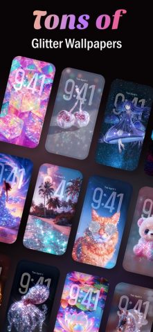 Glitter Wallpapers Lock Screen для iOS — скриншот 5