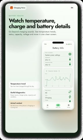 Голос зарядки батареи для Android — скриншот 4