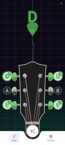 Guitar Tuner & AI Music Studio — скриншот 1