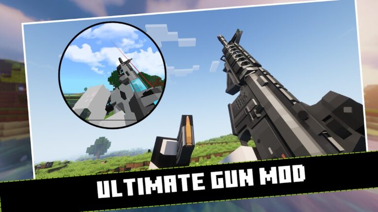 Gun Weapon Mod for MCPE для Android — скриншот 1