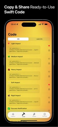 Haptics Touch: Vibration Test для iOS — скриншот 4