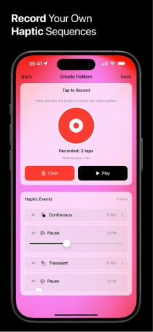 Haptics Touch: Vibration Test для iOS — скриншот 5