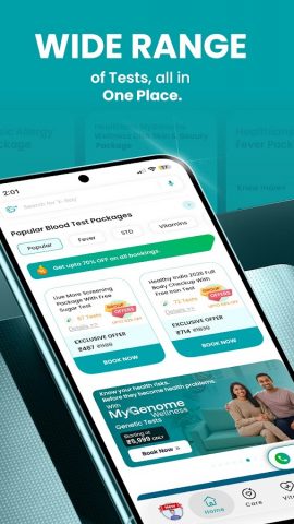 Healthians -Full Body Checkup для Android — скриншот 3