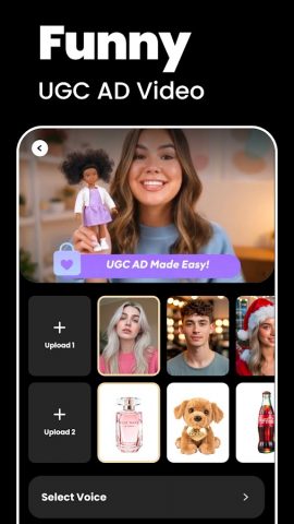 Hey — AI Gen Avatar Video для Android — скриншот 2