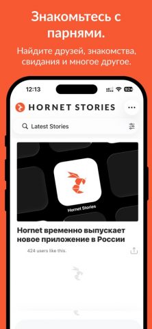 Hornet Stories для iOS — скриншот 2