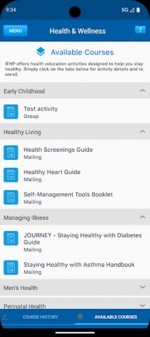 IEHP Smart Care для Android — скриншот 4