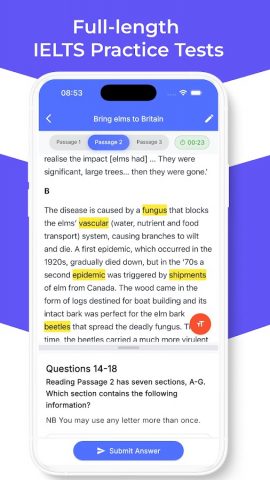 IELTS Practice Band 9 для Android — скриншот 2