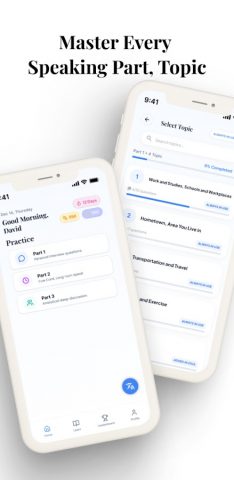 IELTS Speaking Practice для Android — скриншот 2