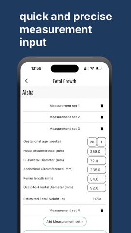 INTERGROWTH-21st для Android — скриншот 3