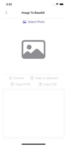 Image to Base64 Plus для iOS — скриншот 4