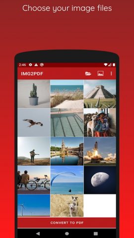 Image to PDF — PDF Maker для Android — скриншот 2