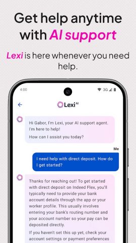 Indeed Flex для Android — скриншот 3