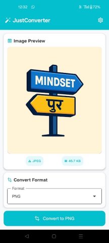 JPG to PNG — Image Converter для Android — скриншот 3