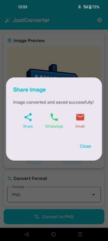 JPG to PNG — Image Converter для Android — скриншот 4