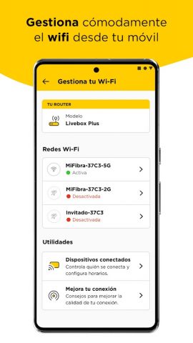 Jazztel для Android — скриншот 4