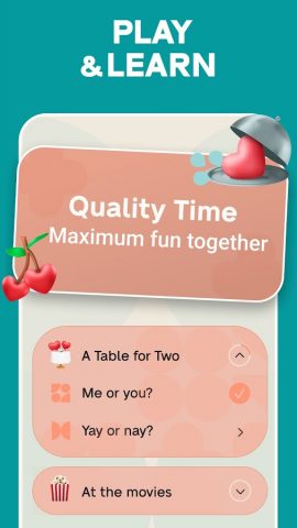 JustUs: игры 18 для пар для Android — скриншот 5